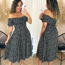 VESTIDO FLORAL SUZY MANGUINHA